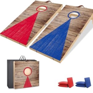Cornhole game set