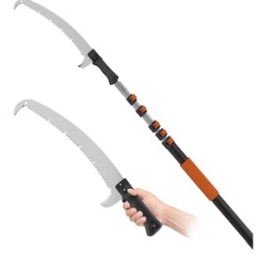 Telescopic ploe saw
