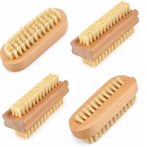 Wooden nail brush