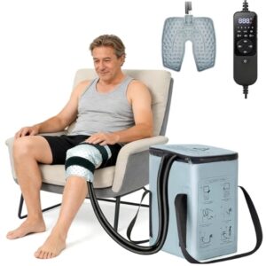 Knee cold therapy machine